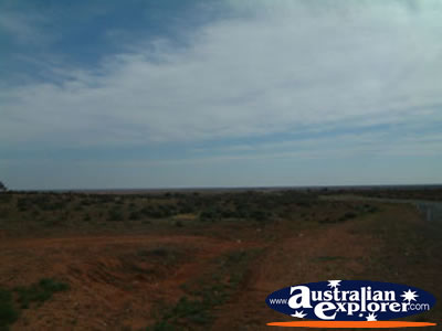 Landscape Between White Cliffs & Broken Hill . . . CLICK TO VIEW ALL WHITE CLIFFS POSTCARDS