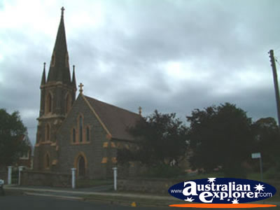 Cooma Church . . . CLICK TO VIEW ALL COOMA POSTCARDS