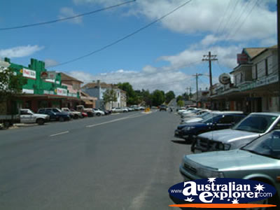 Quiet Bombala Street . . . VIEW ALL BOMBALA PHOTOGRAPHS