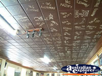 Bombala One of the Hotels Ceilings . . . CLICK TO ENLARGE