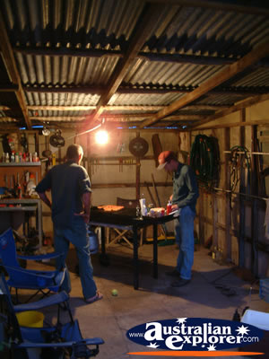 Inside Workshop at Tenterfield . . . VIEW ALL TENTERFIELD PHOTOGRAPHS