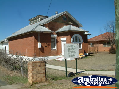 Barraba Senior Citizens Centre . . . CLICK TO VIEW ALL BARRABA POSTCARDS