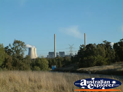 Muswellbrook Another View of the Power Plant . . . CLICK TO VIEW ALL MUSWELLBROOK POSTCARDS
