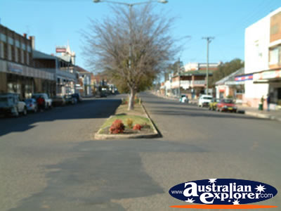 Another View of the Main St in Manilla . . . CLICK TO VIEW ALL MANILLA POSTCARDS