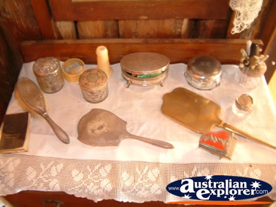 Bingara Museum Dressing Table . . . CLICK TO VIEW ALL BINGARA MUSEUM POSTCARDS
