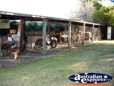 Outdoor Display at Bingara Museum . . . VIEW ALL BINGARA MUSEUM PHOTOGRAPHS