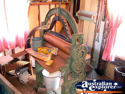 Bingara Museum Washing Equipment . . . CLICK TO VIEW ALL BINGARA MUSEUM POSTCARDS