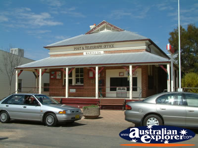Warialda Post Office . . . CLICK TO VIEW ALL WARIALDA POSTCARDS