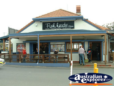 Fish Heads Cafe Byron Bay . . . CLICK TO VIEW ALL BYRON BAY POSTCARDS