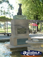 Statue at Gundagai, Dog on the Tuckerbox . . . CLICK TO ENLARGE