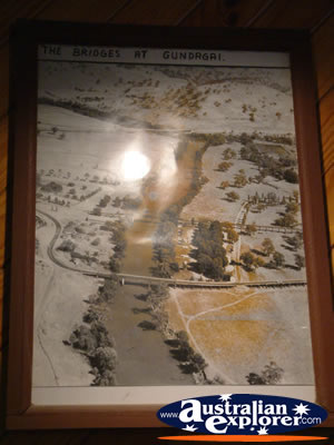 Close Up of Gundagai Tourism Display . . . CLICK TO VIEW ALL GUNDAGAI POSTCARDS