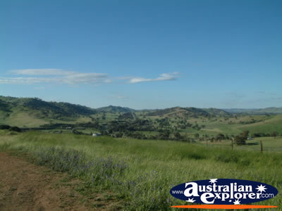 Gundagai, The view from the Lookout . . . CLICK TO VIEW ALL GUNDAGAI POSTCARDS