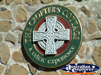 The Crofters Cottage Emblem in Glen Innes, Celtic Country . . . CLICK TO ENLARGE