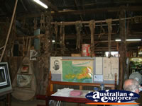 Inside View of Ned Kelly Blacksmith Shop . . . CLICK TO ENLARGE