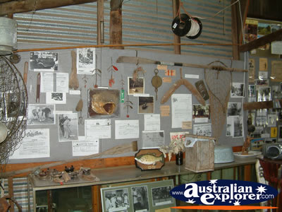 Ned Kelly Blacksmith Shop . . . CLICK TO VIEW ALL JERILDERIE POSTCARDS