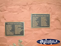 Mulga Creek Plaques, Between Bourke and Nyngen . . . CLICK TO ENLARGE