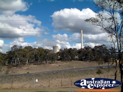 Lithgow, Power Station . . . CLICK TO VIEW ALL LITHGOW POSTCARDS