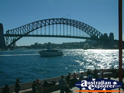 Scenic View of Sydney Harbour Bridge . . . CLICK TO VIEW ALL SYDNEY HARBOUR POSTCARDS