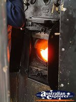 Lithgow, Zig Zag Railway Coal Fireplace . . . CLICK TO ENLARGE