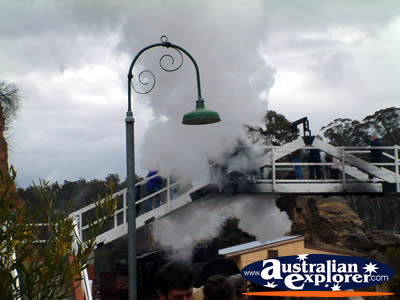 Steam Train on Zig Zag Railway . . . VIEW ALL LITHGOW PHOTOGRAPHS