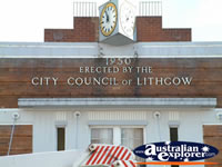 Lithgow Town Clock . . . CLICK TO ENLARGE