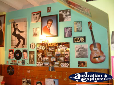 Windsor, Rock'n'Roll Cafe Elvis Wall . . . VIEW ALL WINDSOR PHOTOGRAPHS