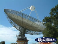 Close up of Parkes Australian Telescope . . . CLICK TO ENLARGE