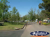 Lake Talbot Caravan Park in Narrandera . . . CLICK TO ENLARGE