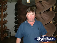 Whistling Worker in Kempsey, Akubra . . . CLICK TO ENLARGE