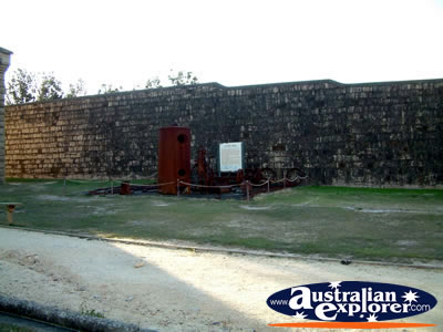 View from Outside of South West Rocks, Trial Bay Gaol . . . CLICK TO VIEW ALL TRIAL BAY (GAOL) POSTCARDS