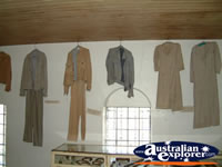 South West Rocks, Trial Bay Gaol Clothing . . . CLICK TO ENLARGE