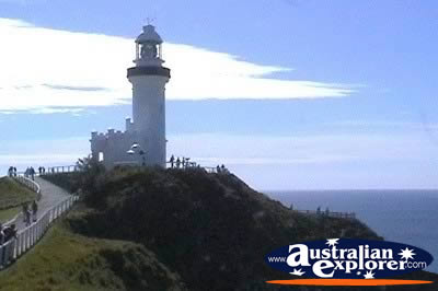 Beautiful View of Byron Bay Lighthouse . . . CLICK TO VIEW ALL BYRON BAY POSTCARDS