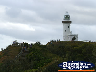 Cape Byron Lighthouse from a Distance . . . CLICK TO VIEW ALL BYRON BAY (LIGHTHOUSE) POSTCARDS