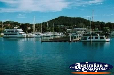 Nelson Bay and Harbour . . . CLICK TO VIEW ALL NELSON BAY POSTCARDS