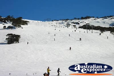 View of Perisher Blue . . . CLICK TO VIEW ALL PERISHER BLUE POSTCARDS