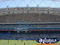 Olympic Stadium and Field in Sydney . . . CLICK TO ENLARGE