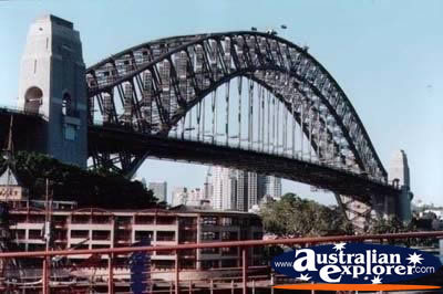 Sydney Harbour Bridge . . . CLICK TO VIEW ALL SYDNEY HARBOUR POSTCARDS