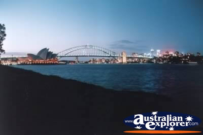 Sydney Harbour Bridge Landscape . . . CLICK TO VIEW ALL SYDNEY HARBOUR POSTCARDS