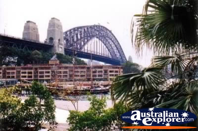 View of Sydney Harbour Bridge . . . CLICK TO VIEW ALL SYDNEY HARBOUR POSTCARDS