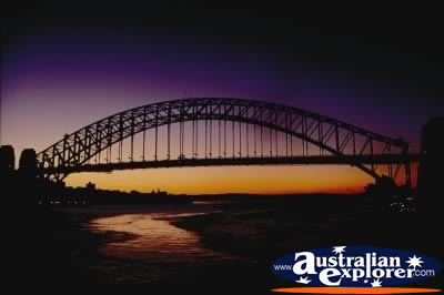 Sydney Harbour Bridge Sunset . . . VIEW ALL SYDNEY HARBOUR PHOTOGRAPHS