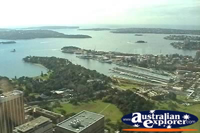 Sydney View From a Distance . . . CLICK TO VIEW ALL SYDNEY POSTCARDS