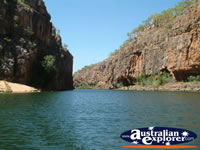 View Down the Katherine Gorge . . . CLICK TO ENLARGE