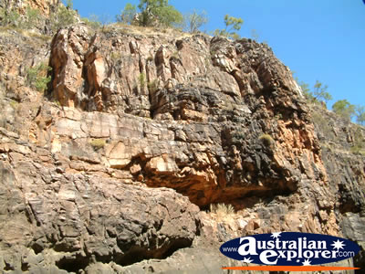 The Rocky Landscape of Katherine Gorge . . . CLICK TO VIEW ALL KATHERINE GORGE POSTCARDS
