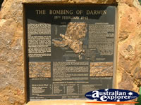 Darwin Bombing Plaque . . . CLICK TO ENLARGE