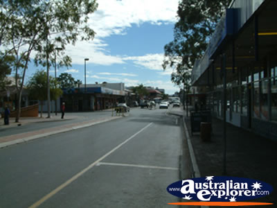 Alice Springs Street . . . CLICK TO VIEW ALL ALICE SPRINGS POSTCARDS