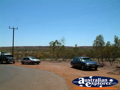 Battery Hill in Tennant Creek . . . CLICK TO VIEW ALL TENNANT CREEK POSTCARDS