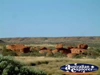 Devils Marbles and surrounding area . . . CLICK TO ENLARGE