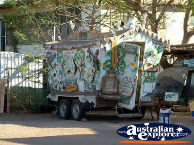 Daly Waters Outback Tour Caravan . . . CLICK TO VIEW ALL DALY WATERS POSTCARDS