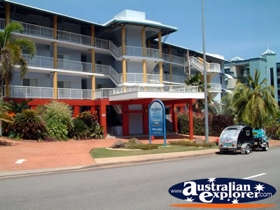Darwin Marina View Apartments from Street . . . CLICK TO VIEW ALL DARWIN POSTCARDS