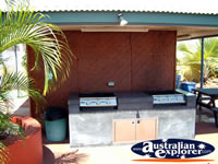 BBQ area of Darwin Marina View Apartments . . . CLICK TO ENLARGE